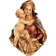 Rilievo busto di Madonna 