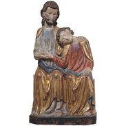 Jesus with St. John 