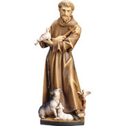St. Francis from Assisi with animals 