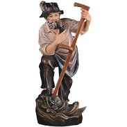 Farmer with scythe 