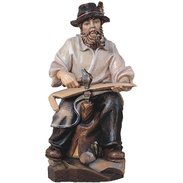 Farmer sitting 