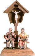 Field - cross with grandparents 