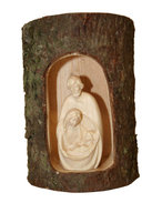 Nativityset in cave 