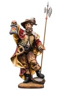 Night watchman Insam with wood lantern 