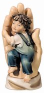 Protective hand boy 