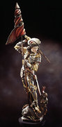 St. George standing according to Pacher 