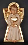 Bas relief believing Angel 