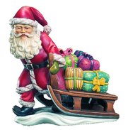 Babbo Natale con slitta 
