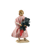 Bambina senza orsacchiotto 