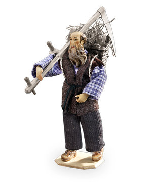 Nonno senza cesta e falce LE10901-450 (12 cm, colore)
