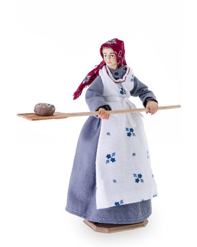 Contadina con pala da forno LE10901-506 (12 cm, colore)