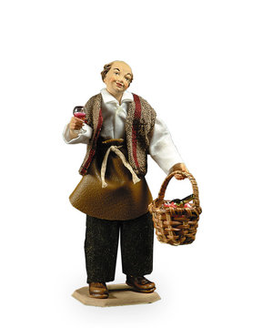 Cantiniere con bicchiere LE10901-521 (12 cm, colore)