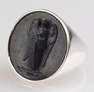 Ring silver  -  Virgin 