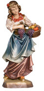 Woman with fruits 