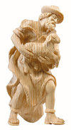 Shepherd with sheep R.K. 