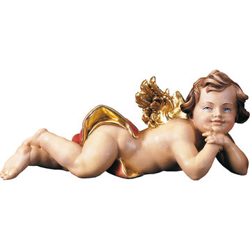 Putte liegend links 15011 (15 cm, lasiert)
