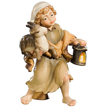 Pastorello con capretto 500--25 (10 cm, colore)