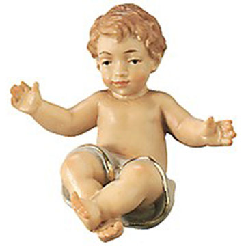 Gesú bambino s.culla 600--04 (9 cm, colore)