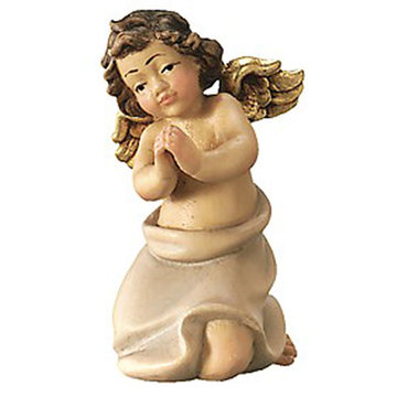 Angelo in preghiera 600--15 (11 cm, colore)