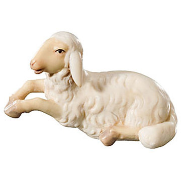 Pecora p.pastore seduto 600--16 (9 cm, colore)