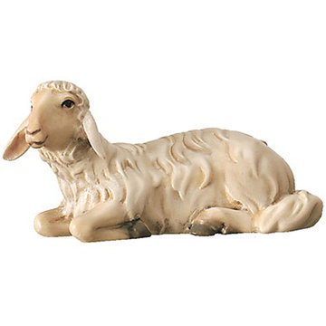 Pecora sdraiata 600--54 (9 cm, colore)