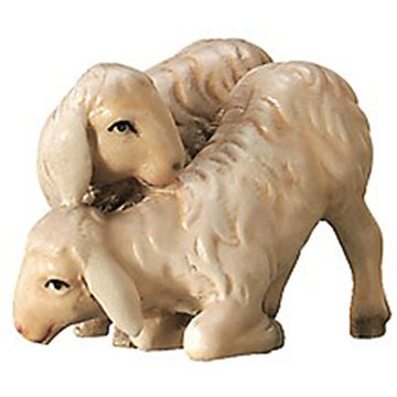 Coppia agnelli 600--62 (9 cm, colore)
