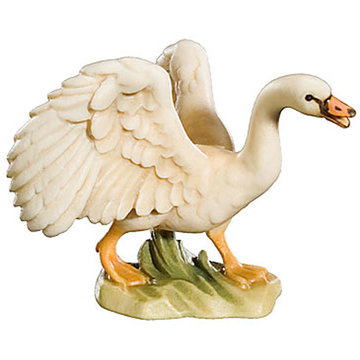 Cigno spaventato 600--94 (11 cm, colore)