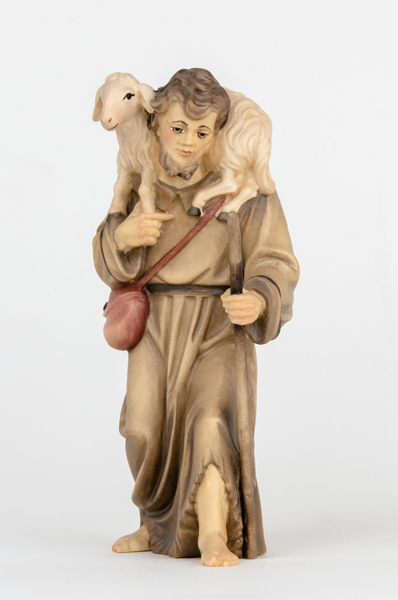 Four-Piece Bethlehem Nights Shepherd and Animals Set