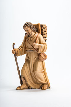 Shepherd with wood ALR453 (3,94", color)