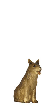 Schäferhund A71051 (7,5 cm, lasiert)