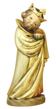 König stehend A71006 (7,5 cm, lasiert)