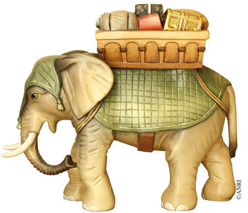 Elefante AN79700-77 (7,5 cm, colore)