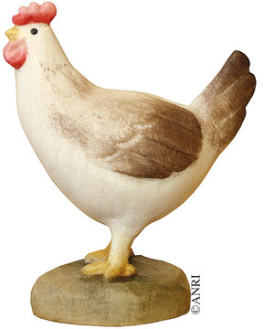 Gallina bianca AN79700-94-1 (7,5 cm, colore)