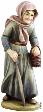Pastorella anziana AN79770-22 (10 cm, colore)