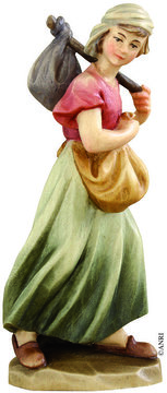Ragazza con fagotto AN79770-24 (10 cm, colore)