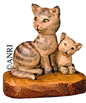 Gruppo di gatti AN79770-44 (10 cm, colore)