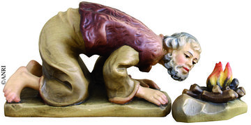 Pastore al falò AN79770-75 (10 cm, colore)