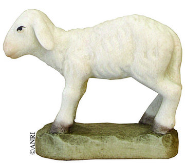 Agnello in piedi AN79770-89 (10 cm, colore)