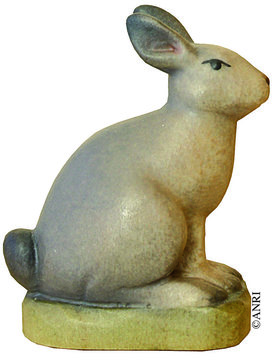 Coniglio grigio AN79770-92 (10 cm, colore)