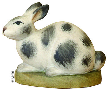 Coniglio pezzato AN79770-93 (10 cm, colore)
