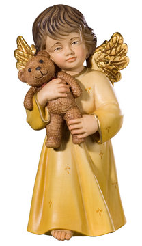 Benedikt Eng.mit Teddybär AR10 (5 cm, lasiert)