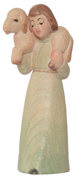 A.Hirt mit Schulterschaf AR927 (13 cm, lasiert)