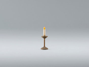 Kerze HE037004 (12 cm, lasiert)
