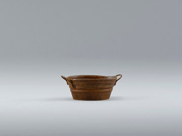 Waschschüssel HE037008 (14 cm, lasiert)