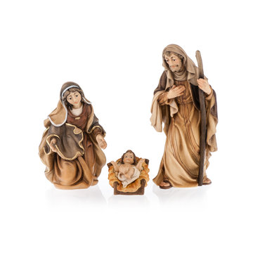 S.Famiglia Gesú sciolto 500--91 (10 cm, colore)