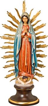 Madonna von Guadalupe B4094 (21 cm, lasiert)