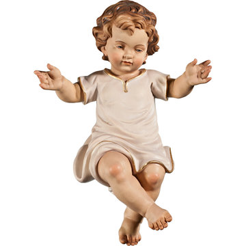 Gesu Bambino vestito B9007A (4 cm, colore)