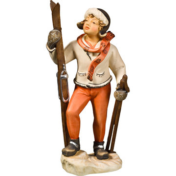 Skier boy B1012 (4,33", color)