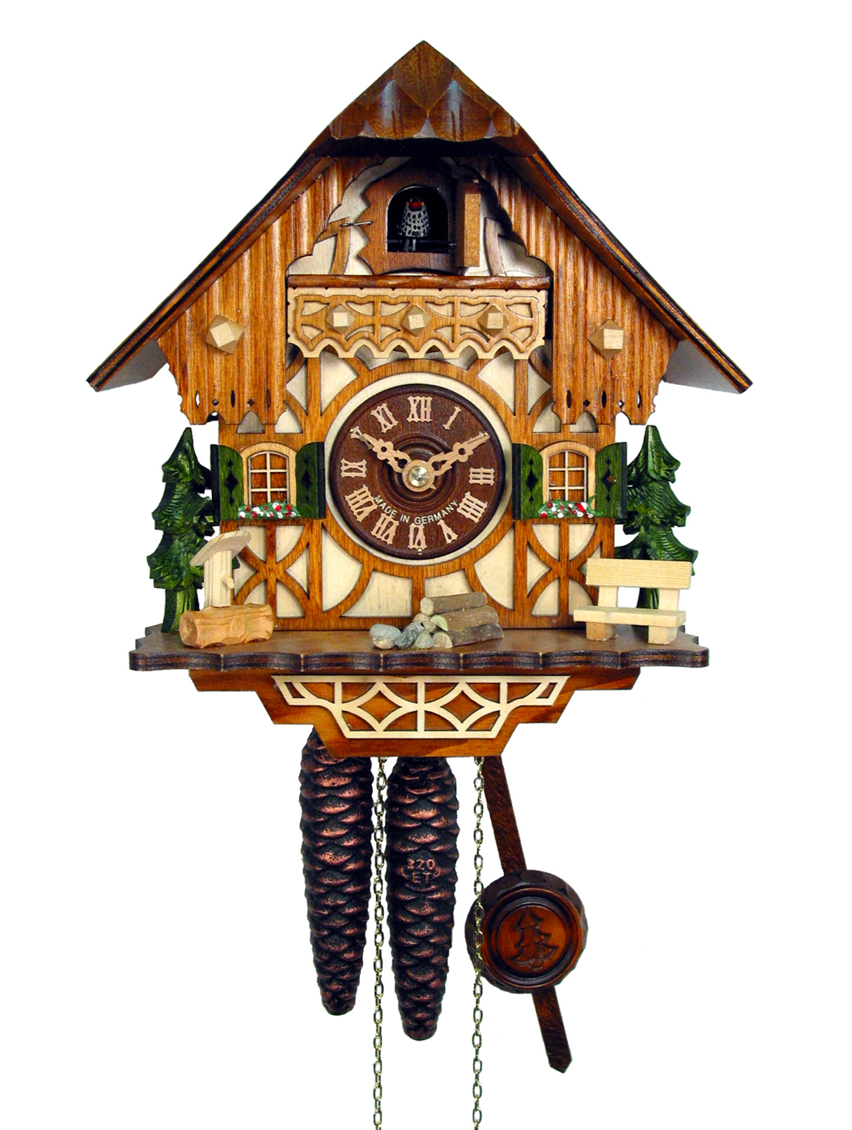 Orologio a cucù K040 Orologi a cucu presepi sculture in legno Val Gardena Demetz Patrick Orologio a cucù K040 Orologi a cucu presepi sculture in legno Val Gardena Demetz Patrick