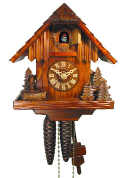 Orologio a Cucù,Orologio Cucu Da Parete,Orologio A Forma Di Cuculo Orologio  Tradizionale Di Legno Della Foresta Nera Orologio a Pendolo Per Soggiorno  Ristorante Hotel,Decorazione,33,5 x 3,81 x 76cm : : Casa e